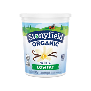 Wholesale Stonyfield Organic Vanilla Yogurt 32 OZ-6ct Case Bulk