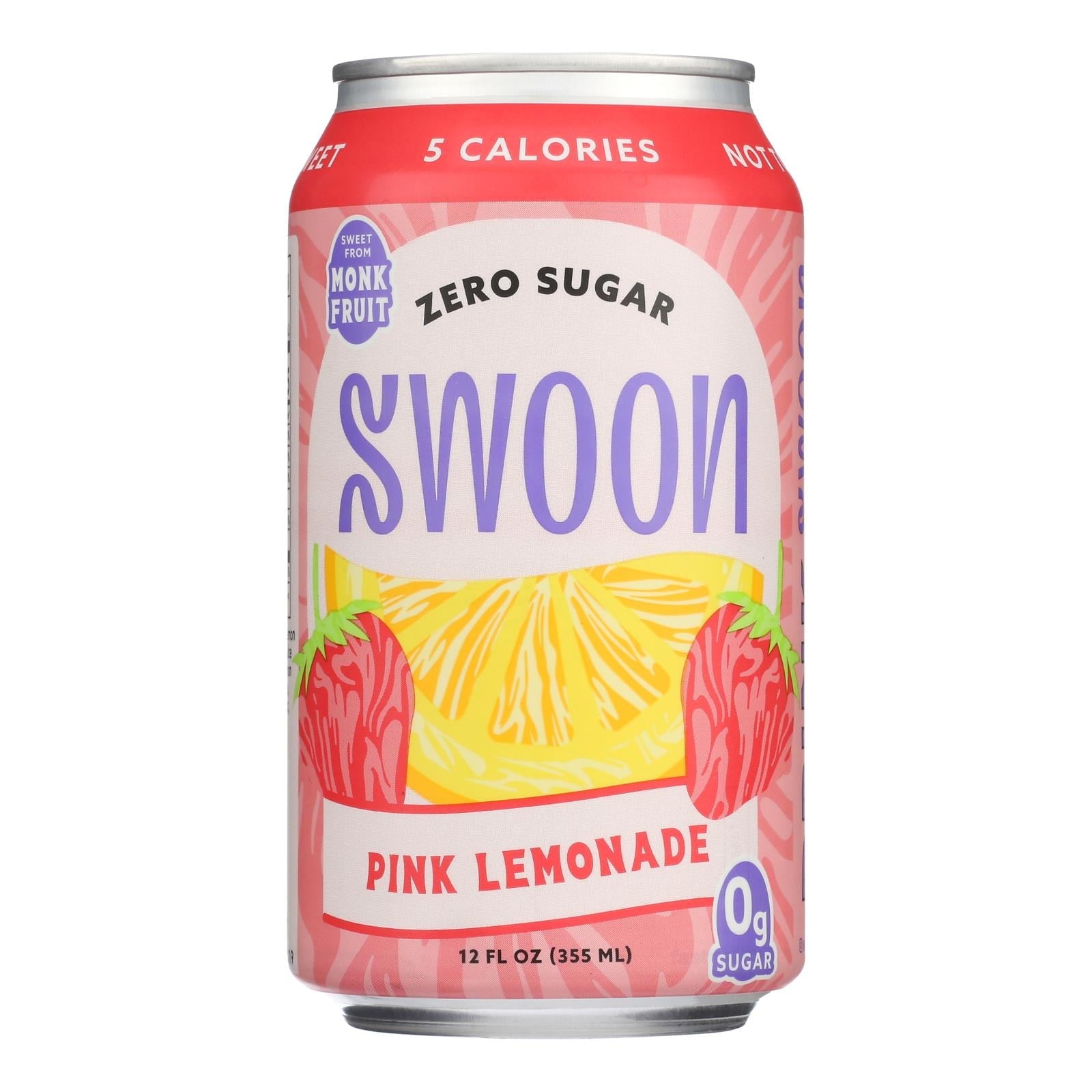 Swoon Zero Sugar Pink Lemonade 12 FlOz