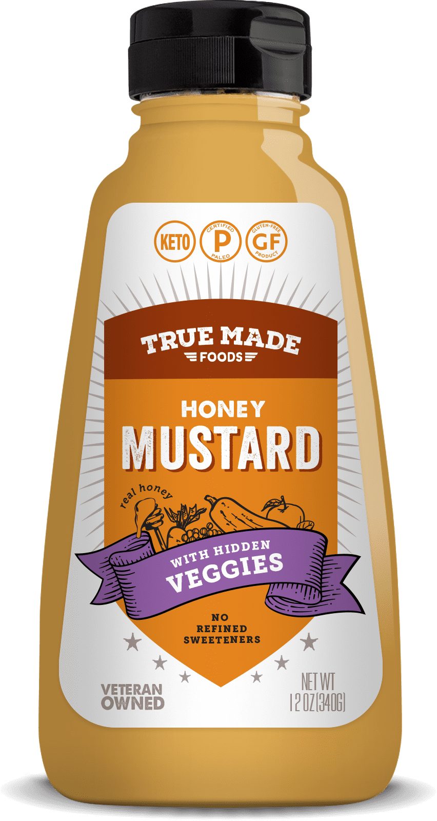 True Made Foods Honey Mustard 12 oz