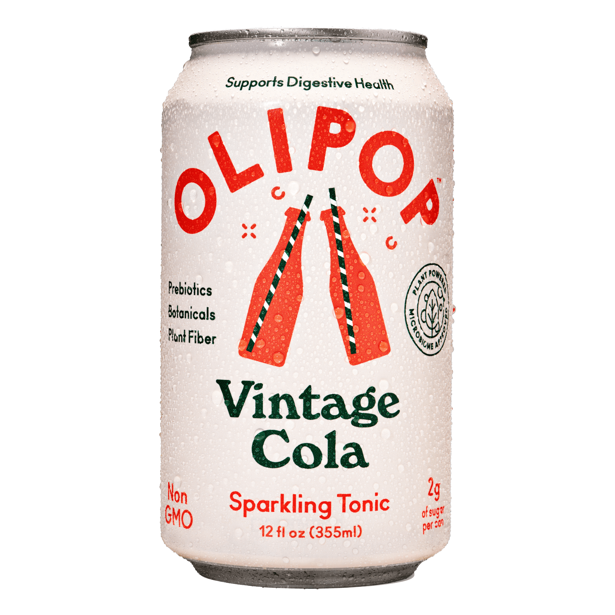 Olipop Vintage Cola 12 Fl Oz Can