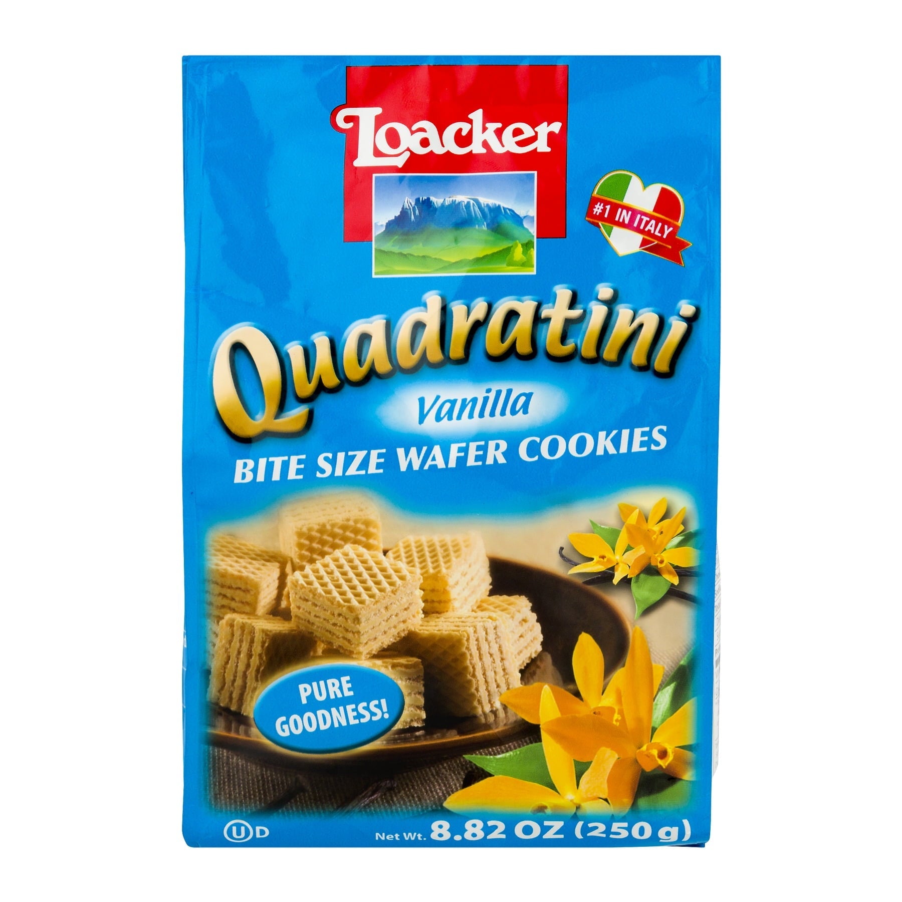 Loacker Quadratini Bite Size Wafer Cookies 8.82 Oz