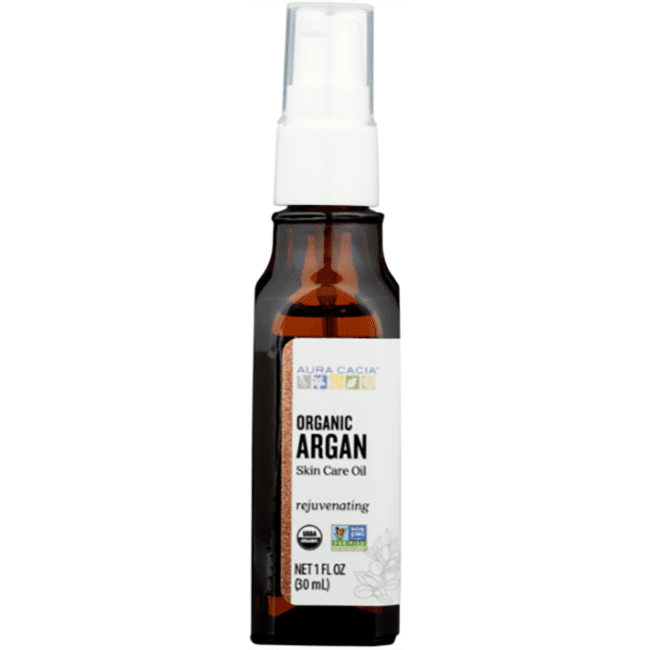 Aura Cacia Argan Skin Care Oil Certified Organic 1 oz Bottle
