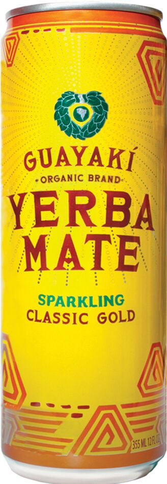 Guayaki Yerba Mate Sparkling Classic Gold 12 Fl Oz Can