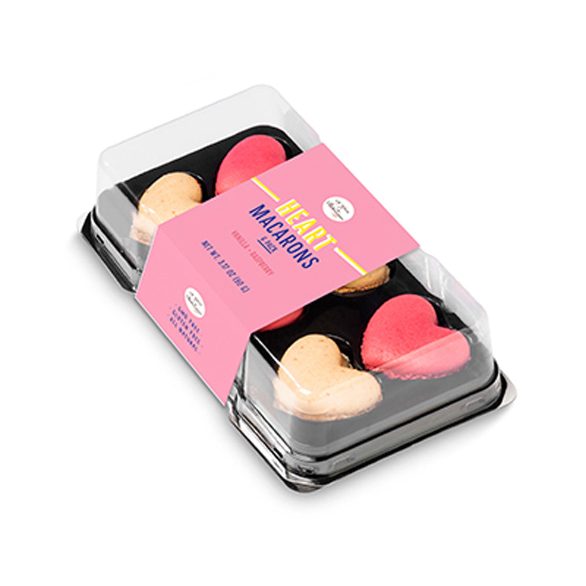 Le Chic Patissier Heart Shaped Macarons 6 CT