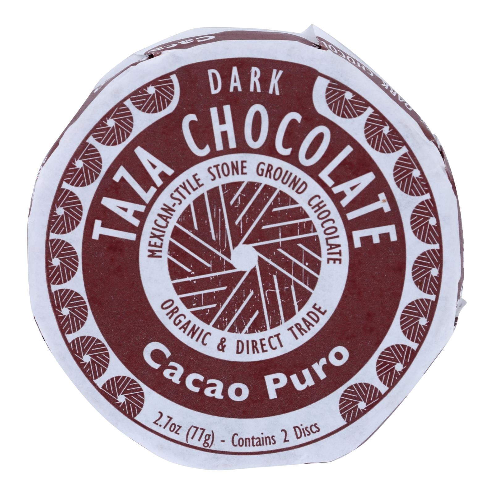 Taza Chocolate Cacao Puro Chocolate Mexicano 2.7 Oz