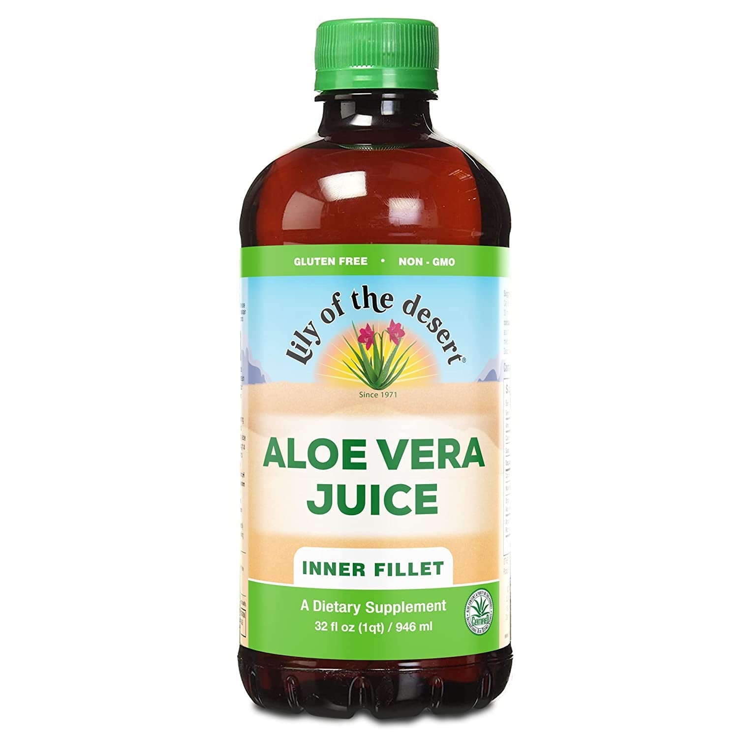 Lily Of The Desert Aloe Vera Juice 32 oz Bottle