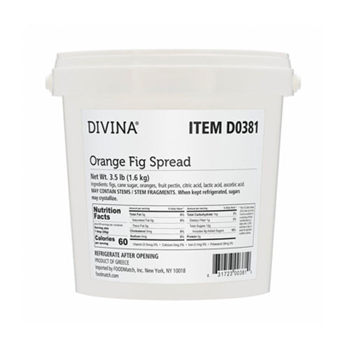 Divina Orange Fig Spread 3.5lb
