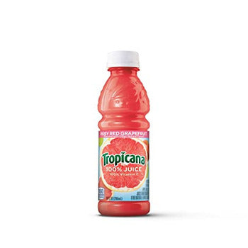Tropicana Grapefruit Juice Ruby Red Trop 10oz