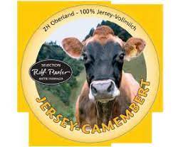 Jersey Camembert cheese Bio Switzerland 7oz 6ct