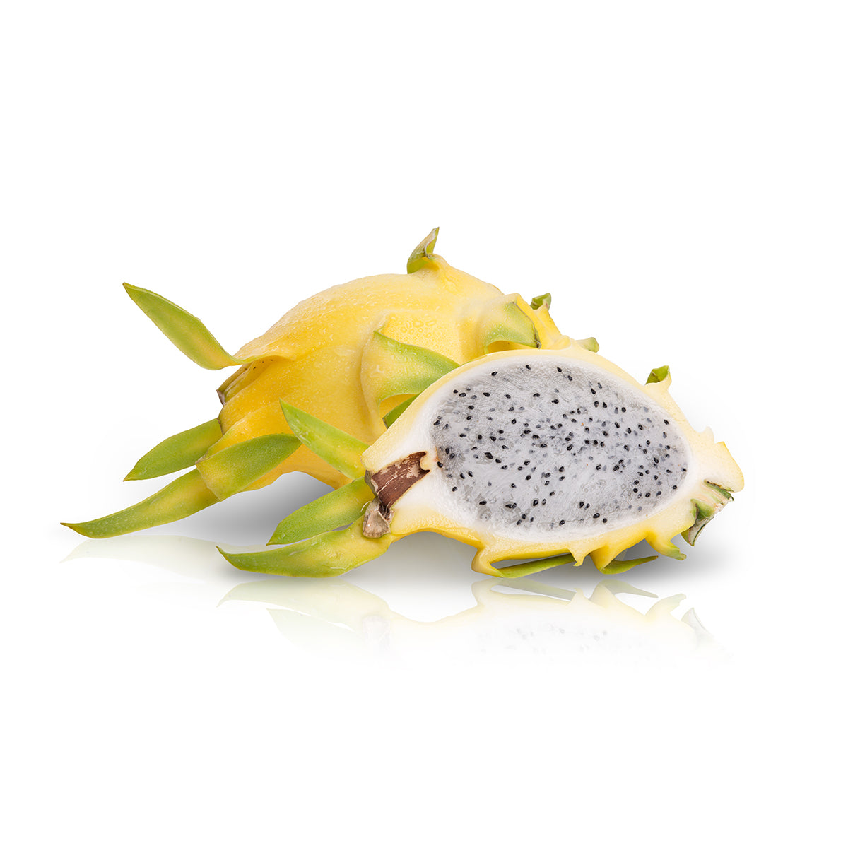 Wholesale BoxNCase Yellow Skin White Flesh Dragon Fruit- Bulk