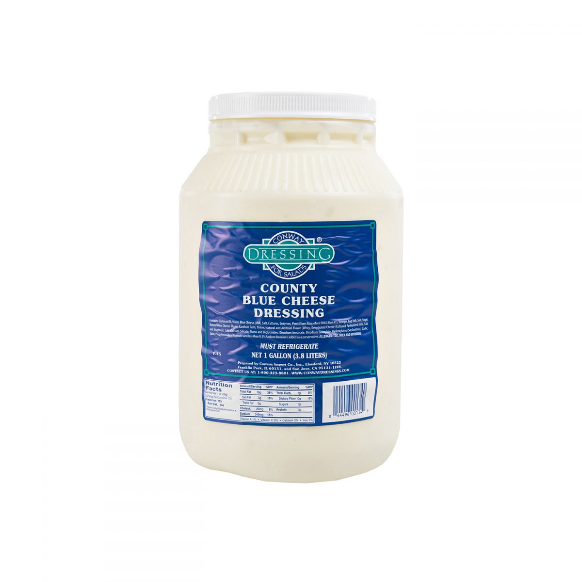 Wholesale Conway Country Blue Cheese Dressing-1 GAL Bulk