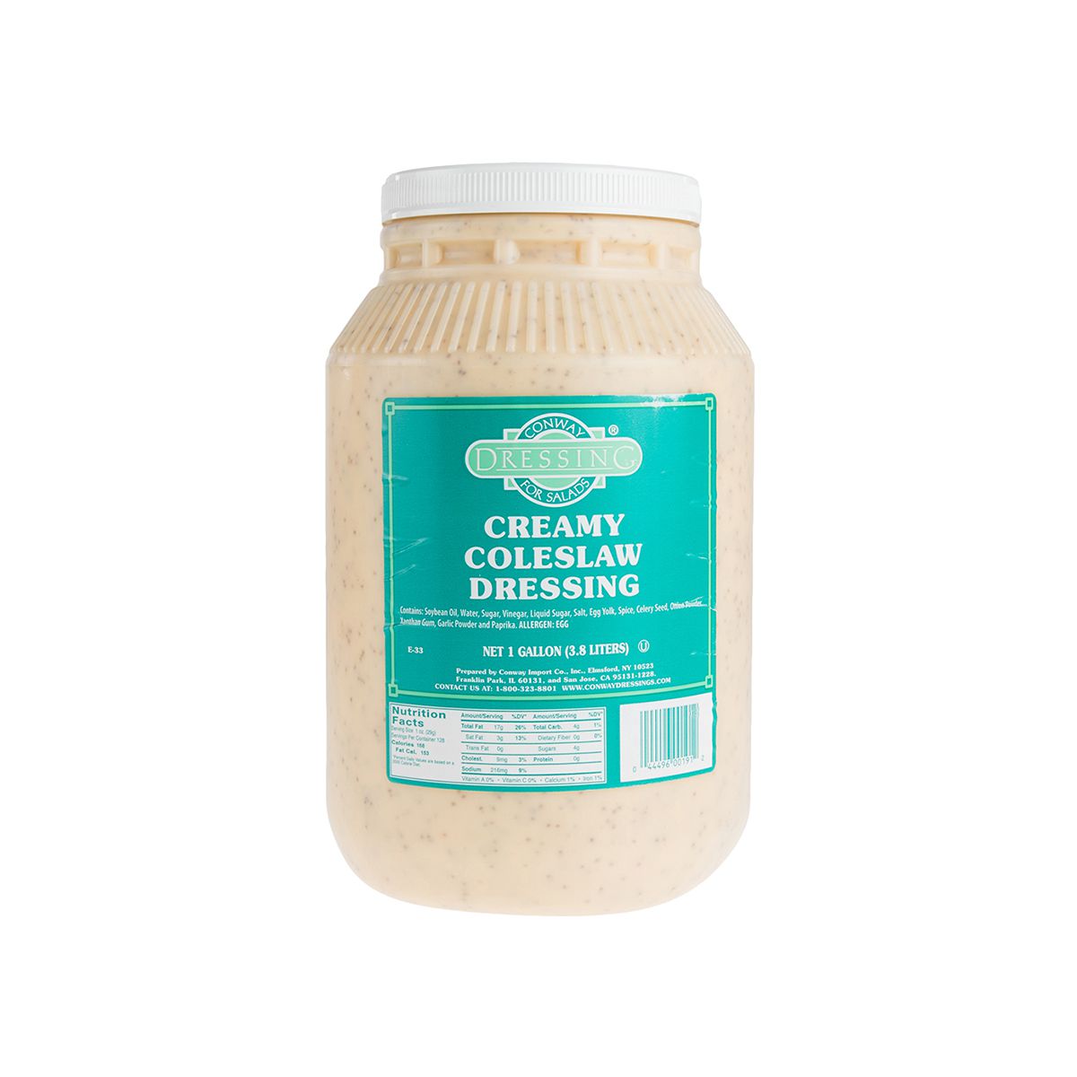 Wholesale Conway Creamy Coleslaw-1 GAL Bulk