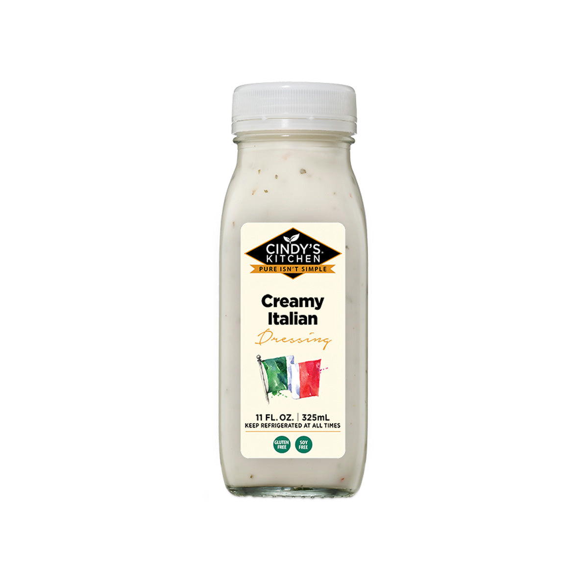 Wholesale Cindy'S Kitchen Creamy Italian Dressing 11 OZ-6ct Case Bulk