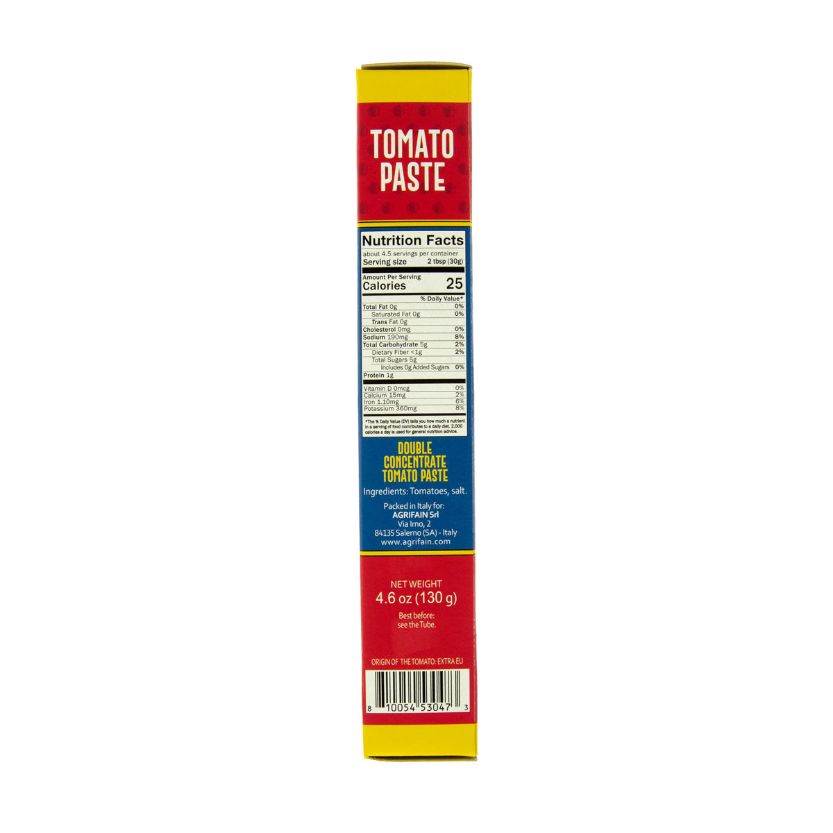 Senesi Double Concentrated Tomato Paste Tube 130 GR