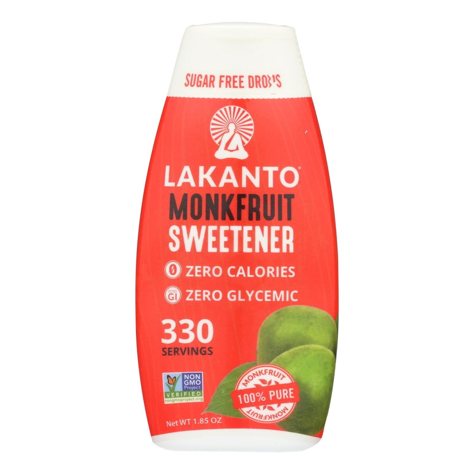 Lakanto Original Liquid Monkfruit Sweetener 1.85 oz Bag