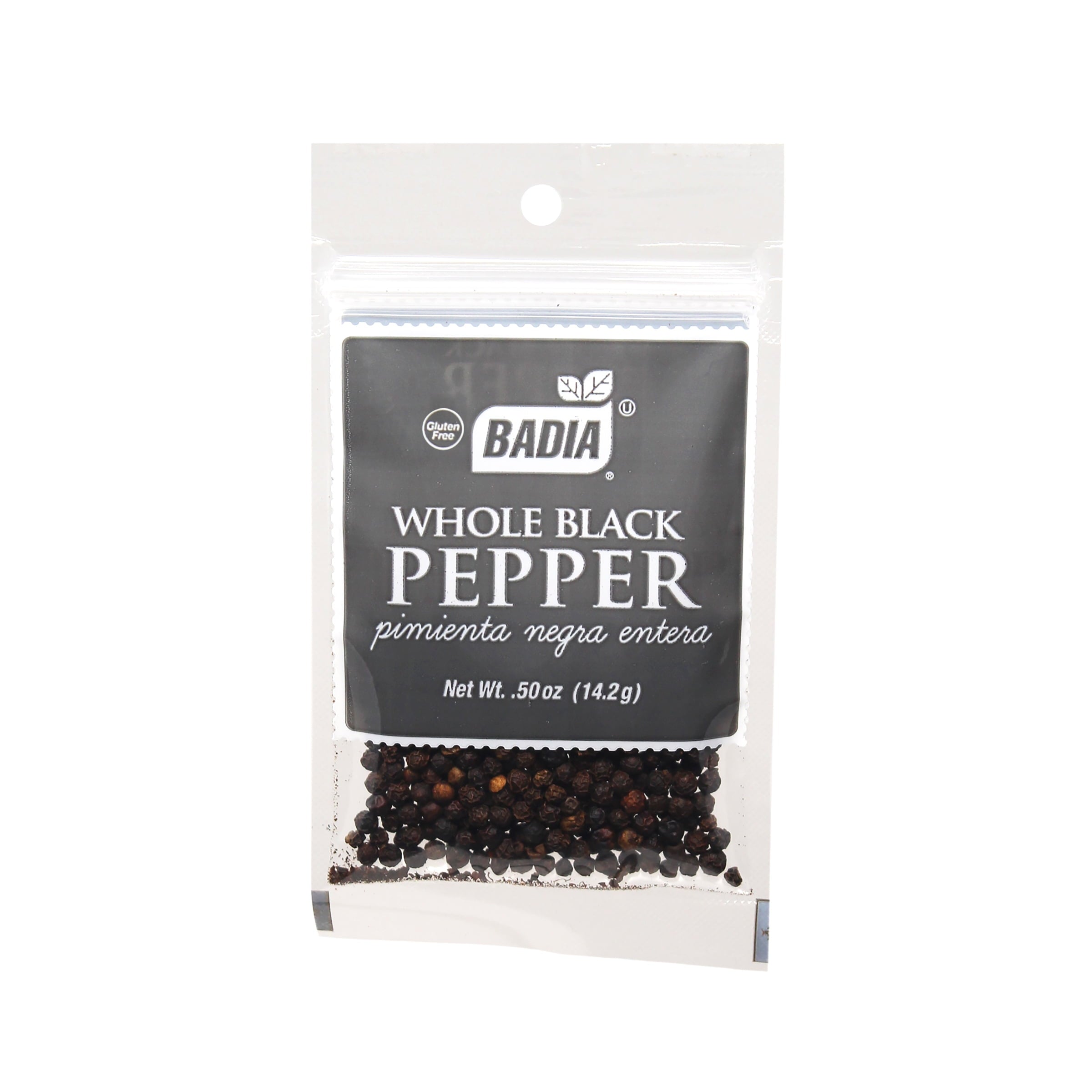 Badia Pepper Black Whole Cello 0.5 oz Bag