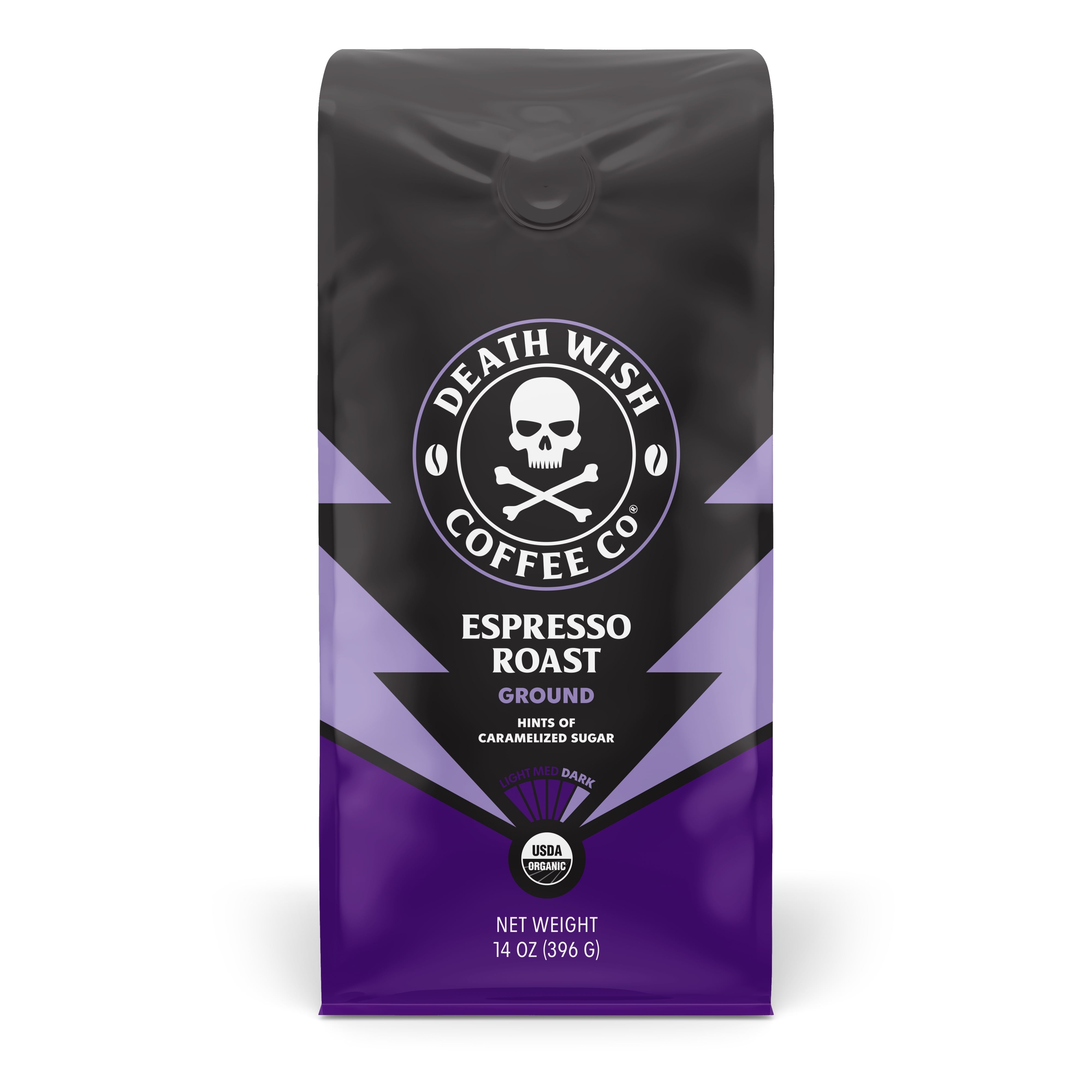 Death Wish Coffee Co.® Espresso Roast Ground Coffee 14 Oz