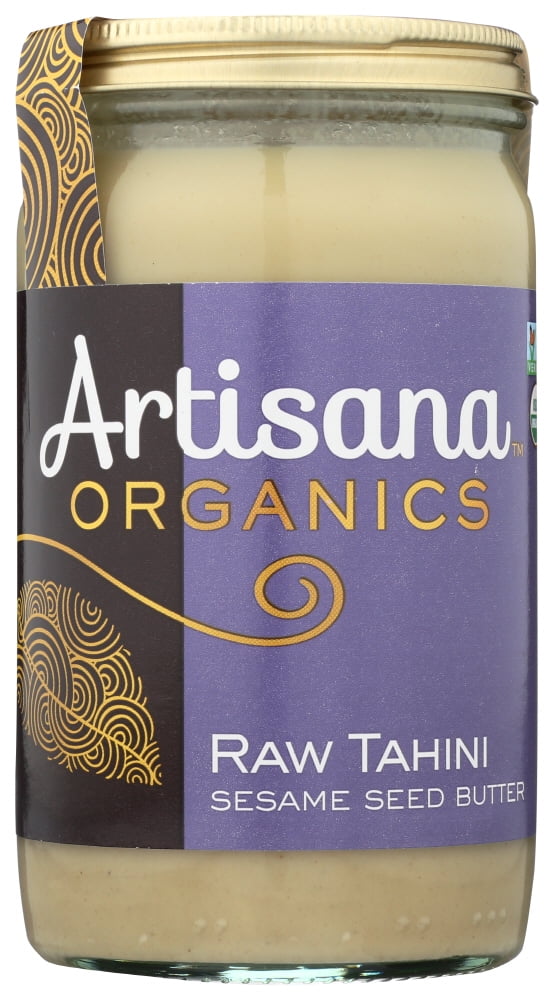 Artisana Organics Raw Tahini Sesame Seed Butter 14 oz Jar