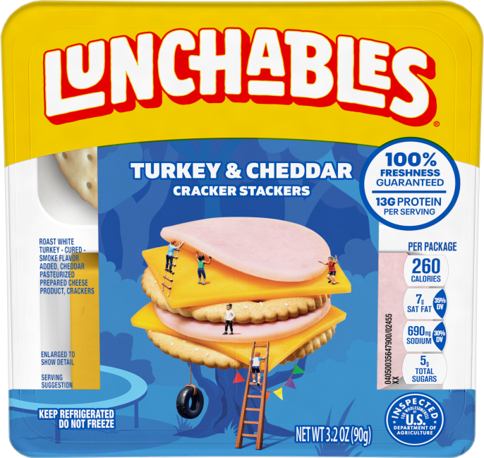 Lunchables Turkey Cheddar 3.2 Oz Cracker