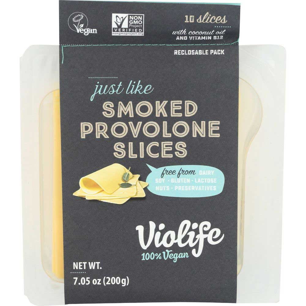 Violife Smoked Provolone Slices 7.05 Oz