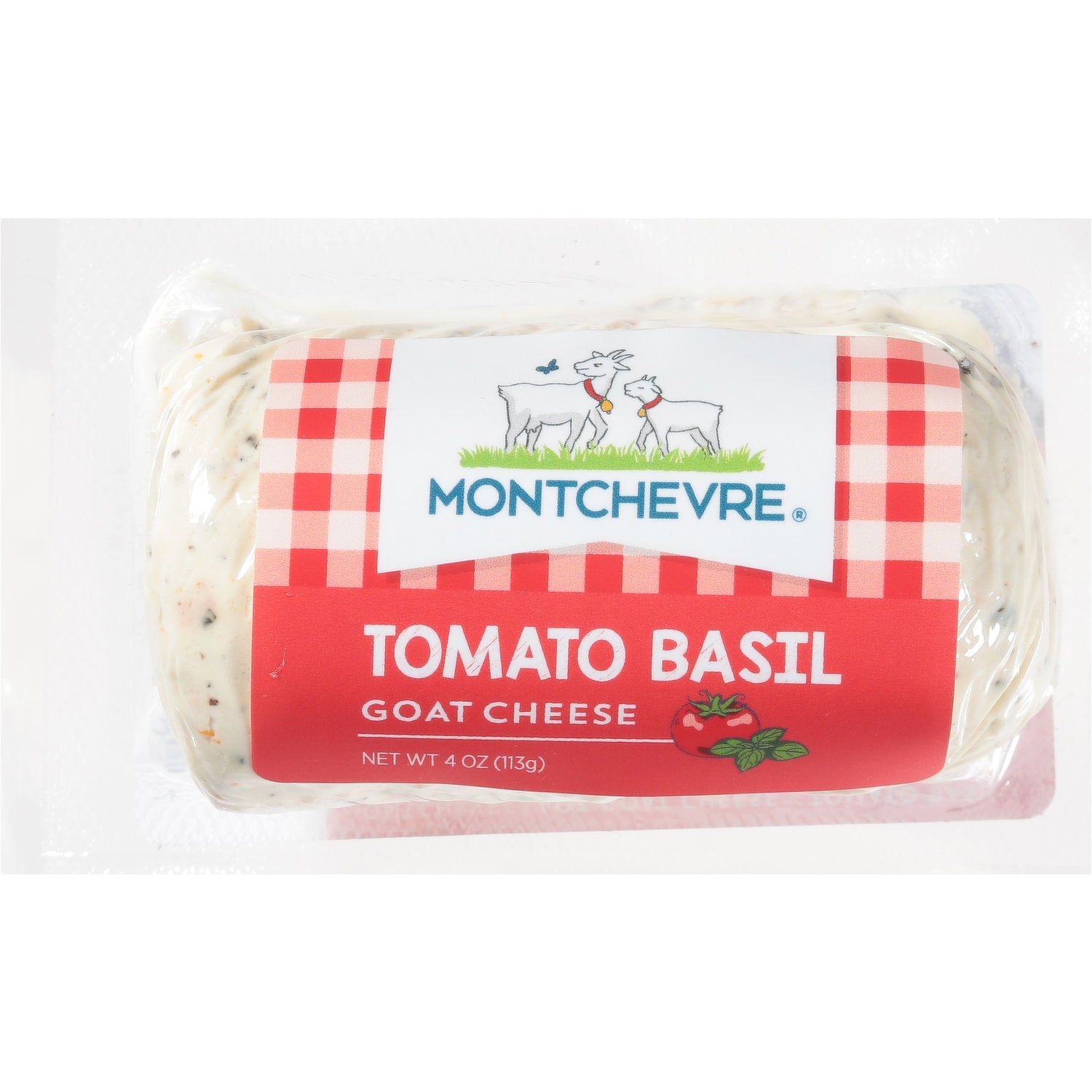 Montchevre Tomato Basil Goat Cheese 4oz 12ct