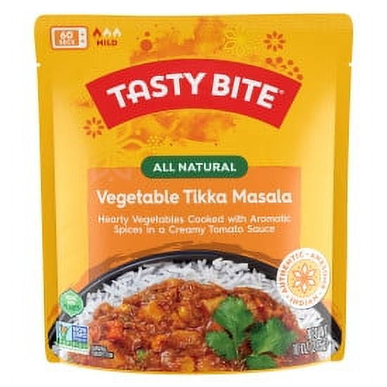 Tasty Bite Entree Indian Cuisine Vegetable Tikka Masala 10 Oz
