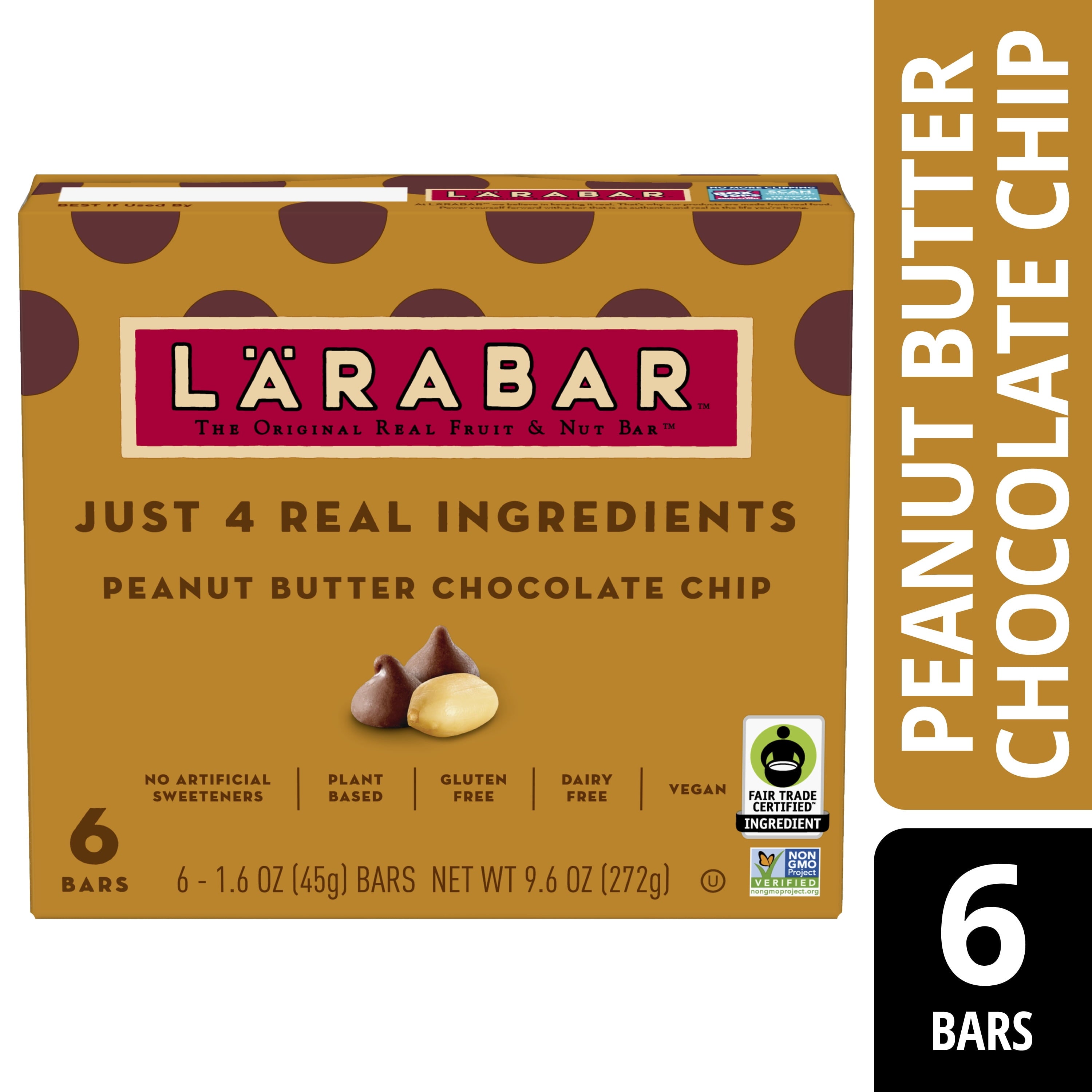 Larabar Bars Peanut Butter Chocolate Chips 1.6 Oz