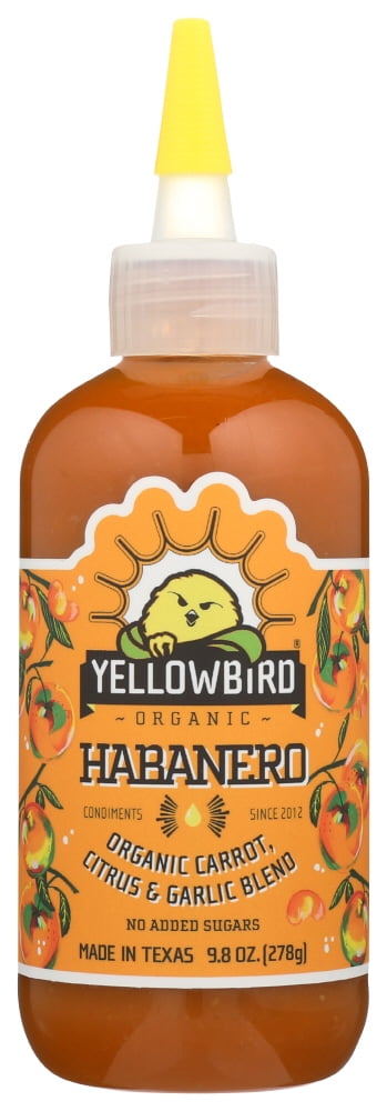Yellowbird Habanero Pepper Hot Sauce 9.8 Oz