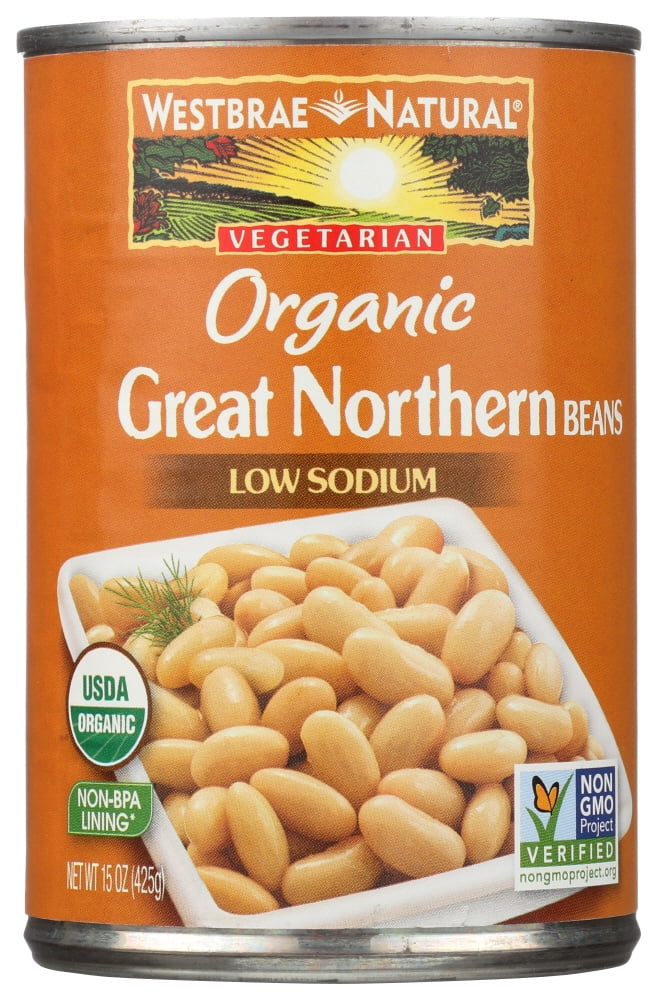 Westbrae Natural Organic Beans Great Northern 15 Oz