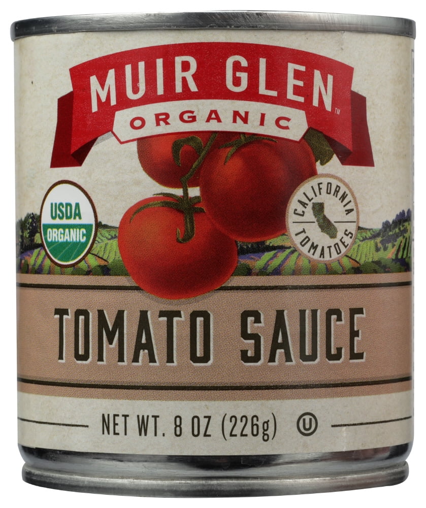 Muir Glen Organic Tomato Sauce 8 Oz