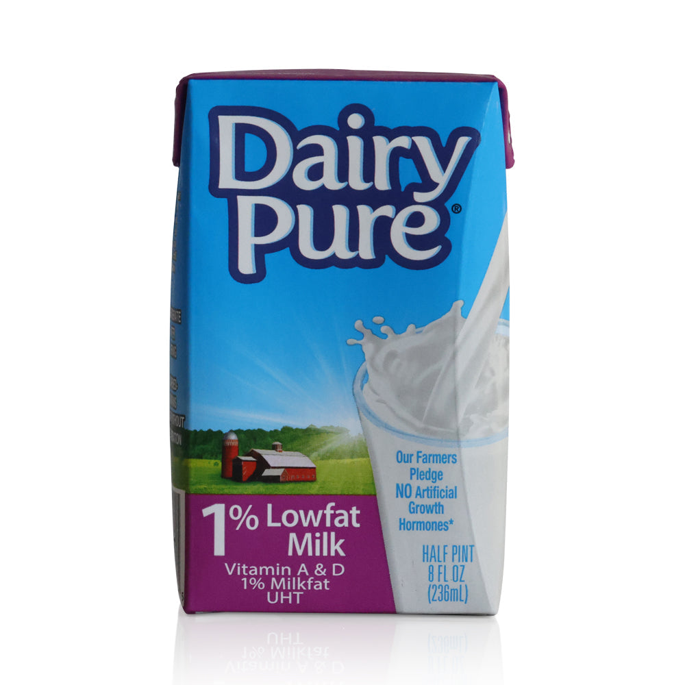 Dairy Pure 8 Oz 1% Low Fat Milk Aseptic | 8 oz