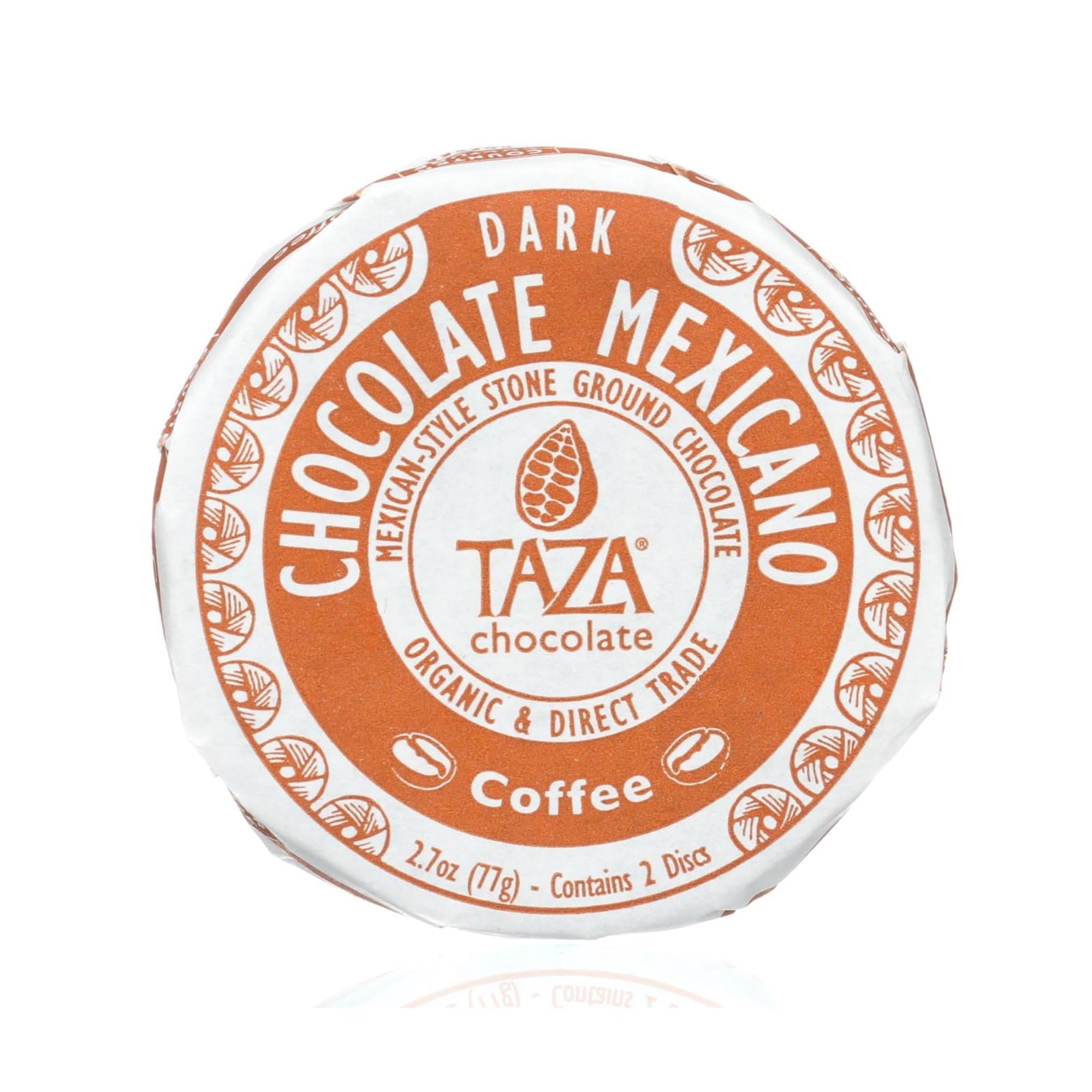 Taza Chocolate Organic Chocolate Disc Coffee 2.7 Oz