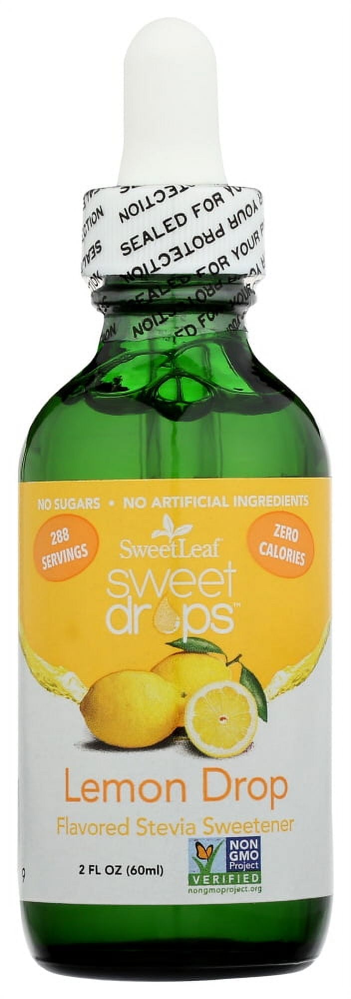 Wisdom Natural Sweetleaf Liquid Stevia Lemon Drop 2 Fl Oz