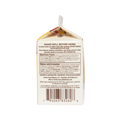 Wholesale Deb-El Liquid Cage-Free Egg Yolks 1 LB- Bulk