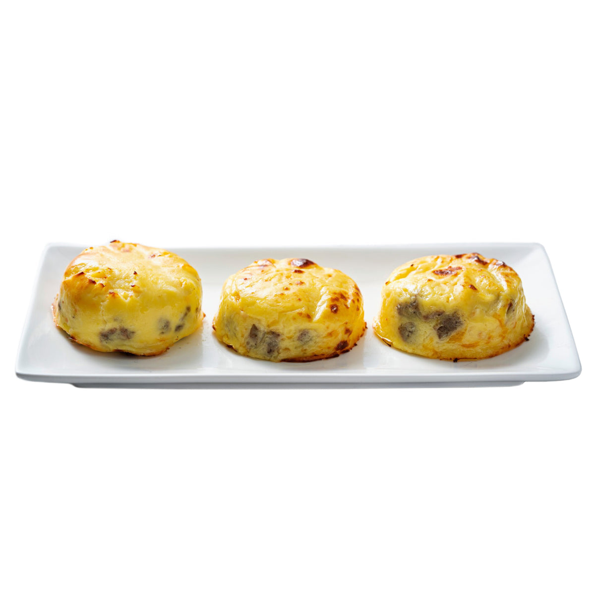 Cuisine Solutions Turkey Sausage and Cheese Sous Vide Egg Bites 2 CT
