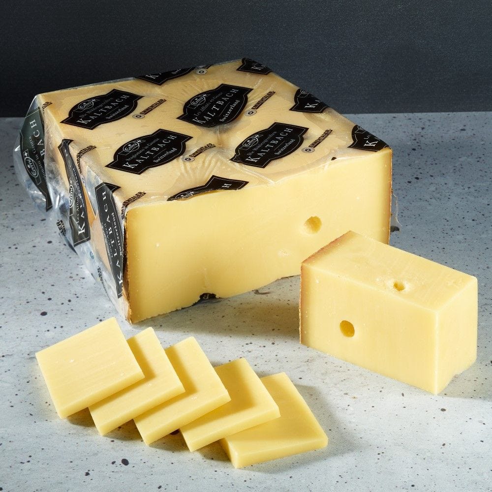 Emmentaler Natural Cuts Cheese 9 lb