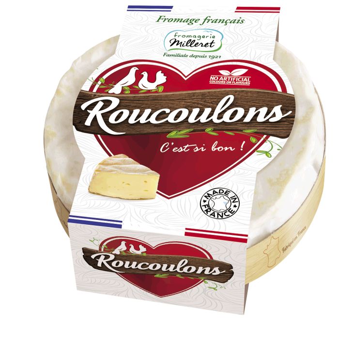 Fromagerie Milleret Roucoulons Cheese 125g 8ct