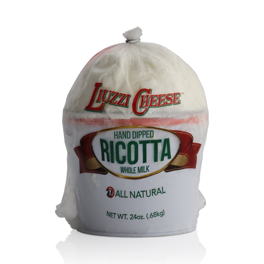 Liuzzi Angelon Hand Packed Ricotta Cheese In Tin | 1.5 lb