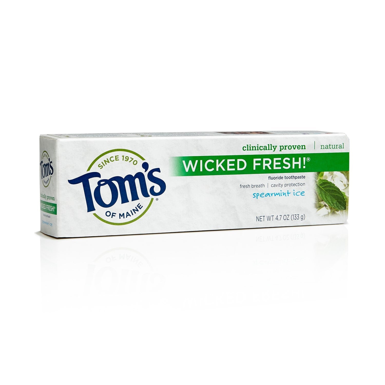 Tom's Of Maine Wicked Fresh! Fluoride Toothpaste 4.7 Oz Tube