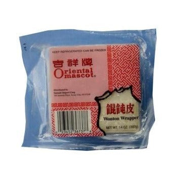 Wholesale Masco White Square Wonton Wrapper 14oz-24ct Case Bulk