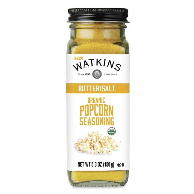 Watkins Inc. Popcorn Seasoning Butter/Salt 5.3 Oz