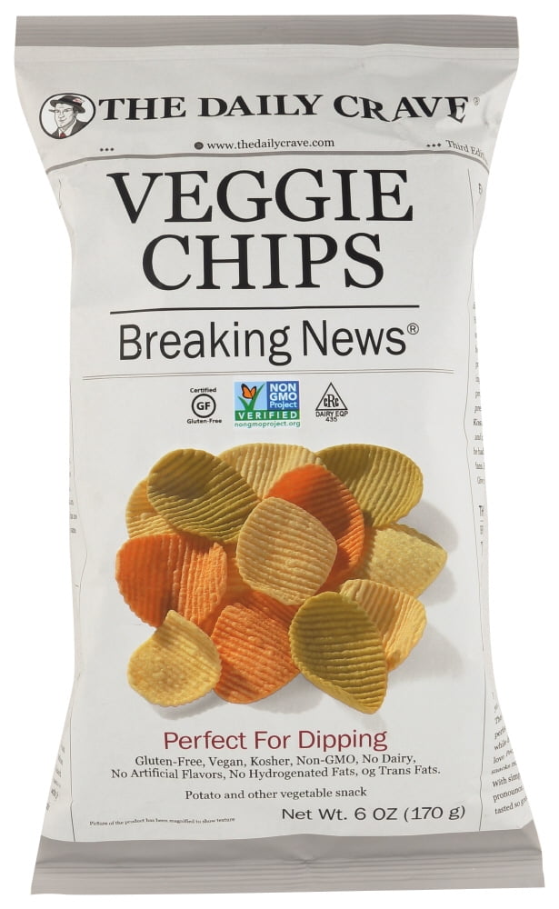 The Daily Crave Veggie Chips 6 Oz