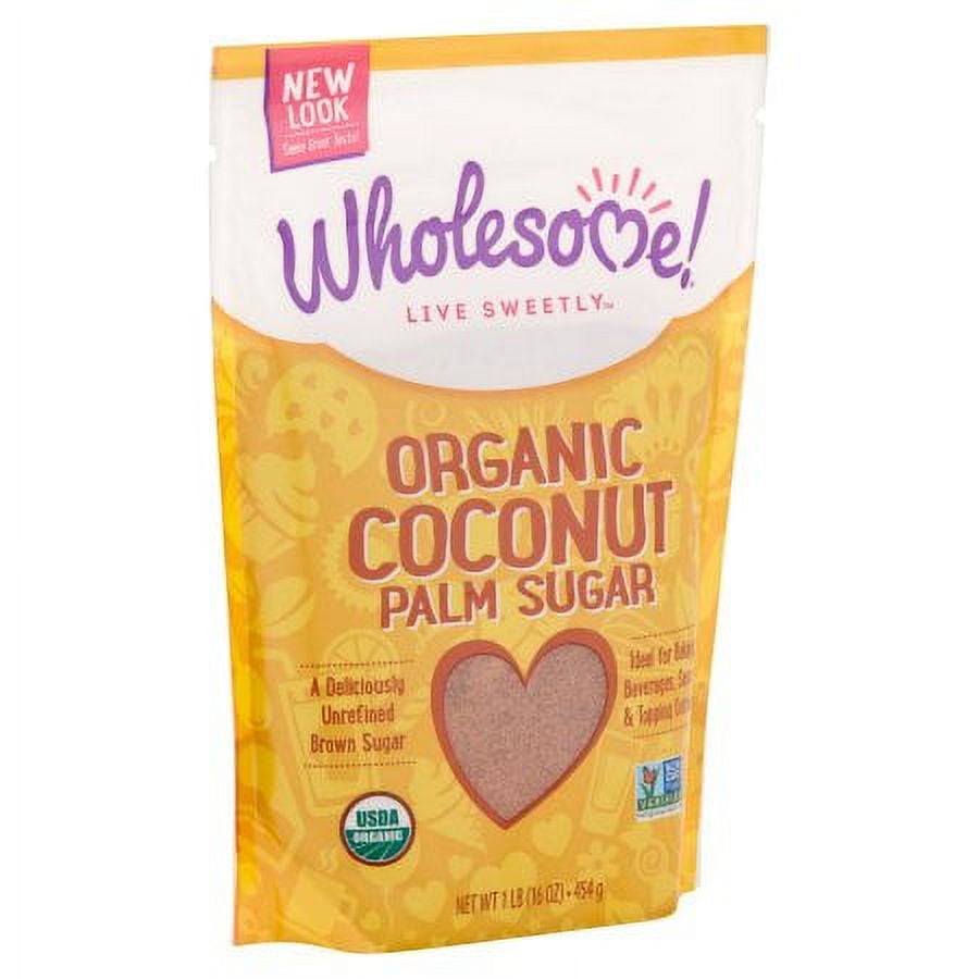 Wholesome Organic Coconut Palm Sugar 16 Oz Pouch