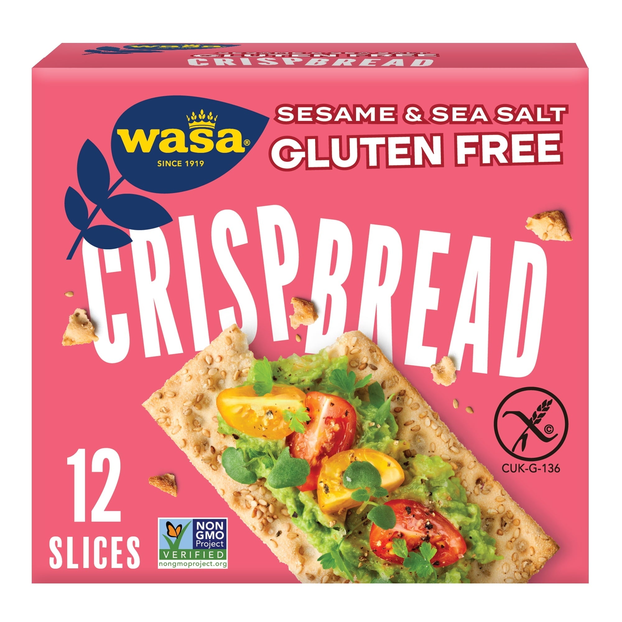 Wasa Crispbread Sesame & Sea Salt 6.1 Oz