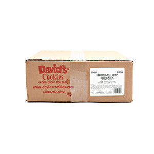 Wholesale David's Cookies Sheet Pan Chocolate Chip Brownie 2traysx-1ct Case Bulk