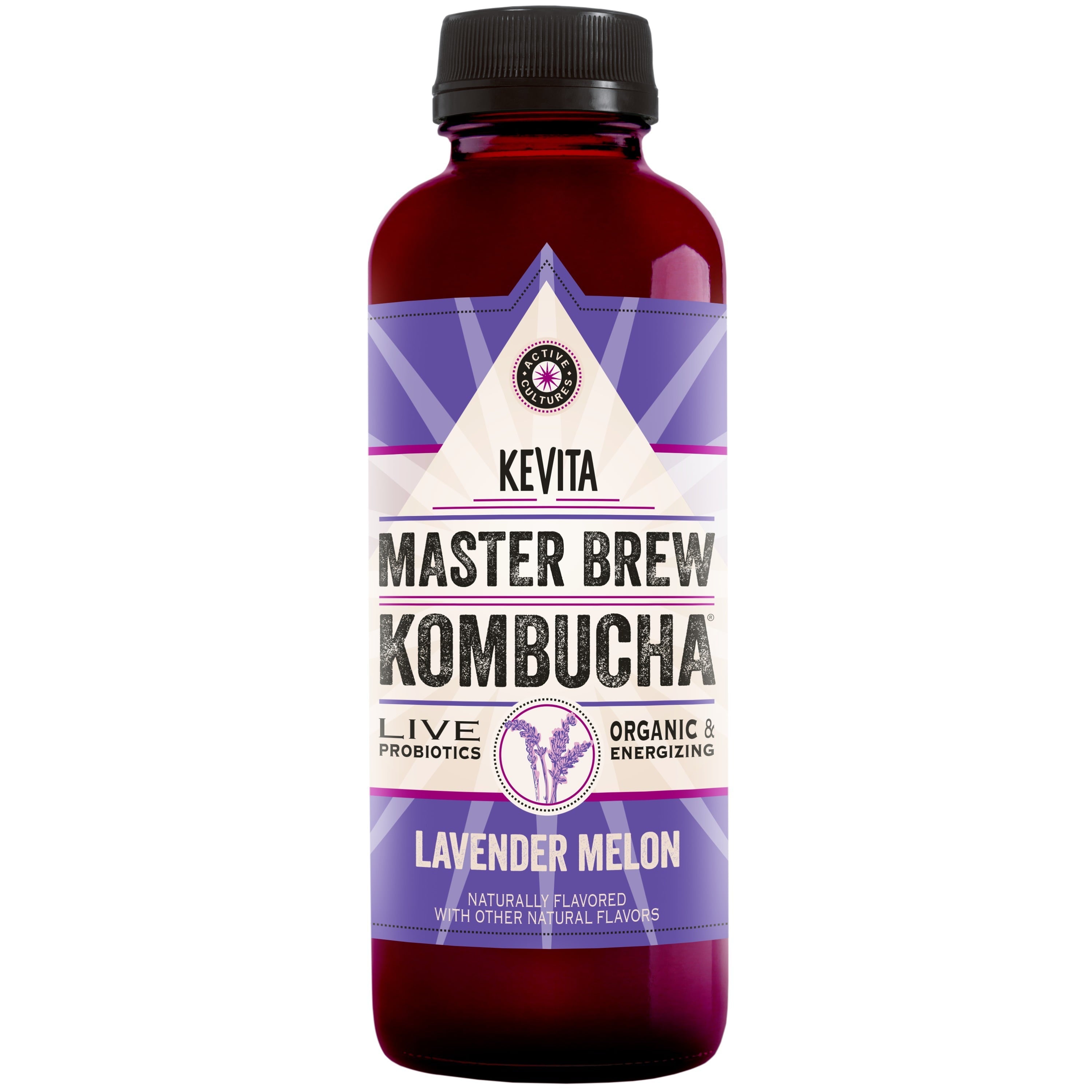 KeVita Kombucha Master Brew Lavendr Melon 15.2 Fl. Oz.