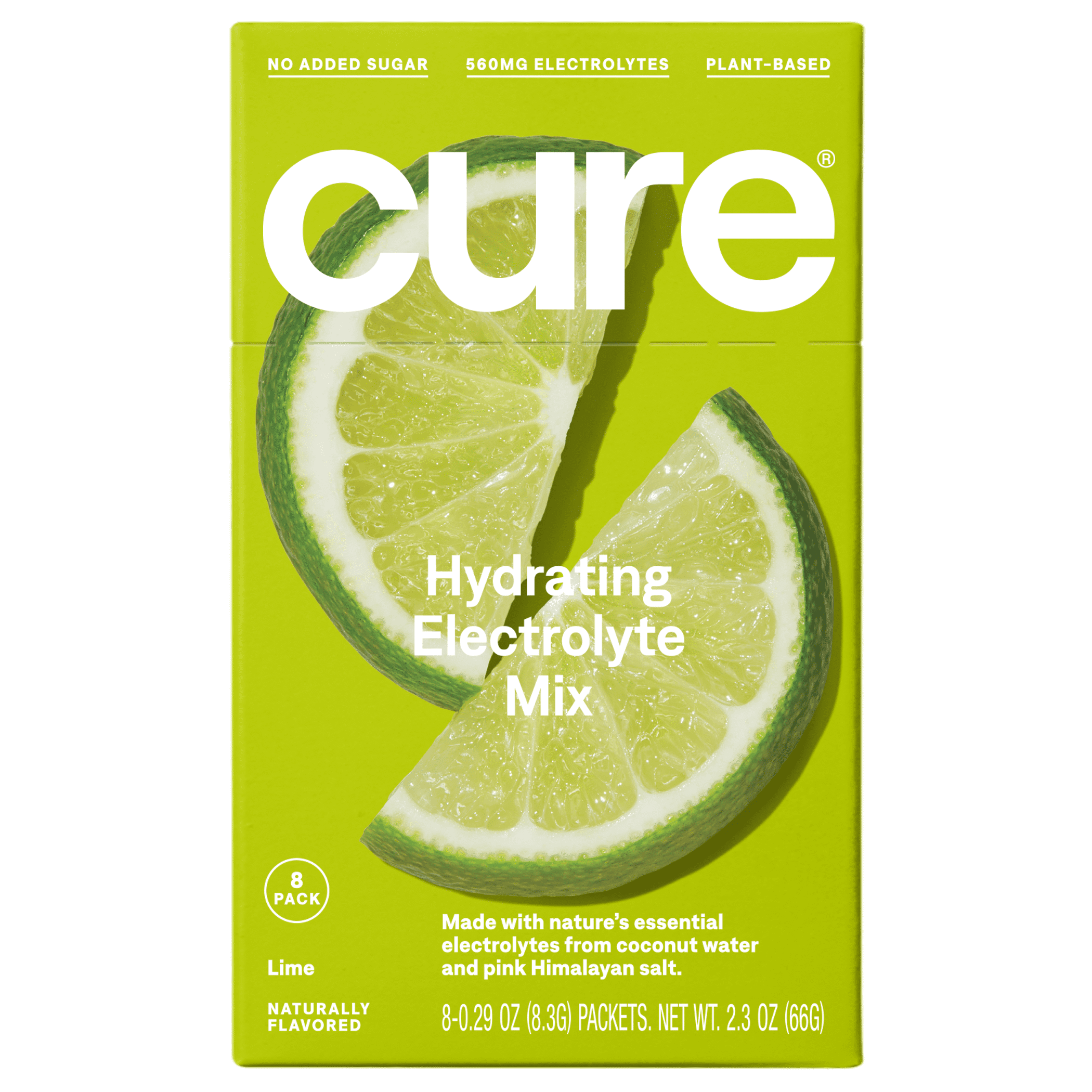 Cure Hydration Lime Powder 2.3 oz Bag