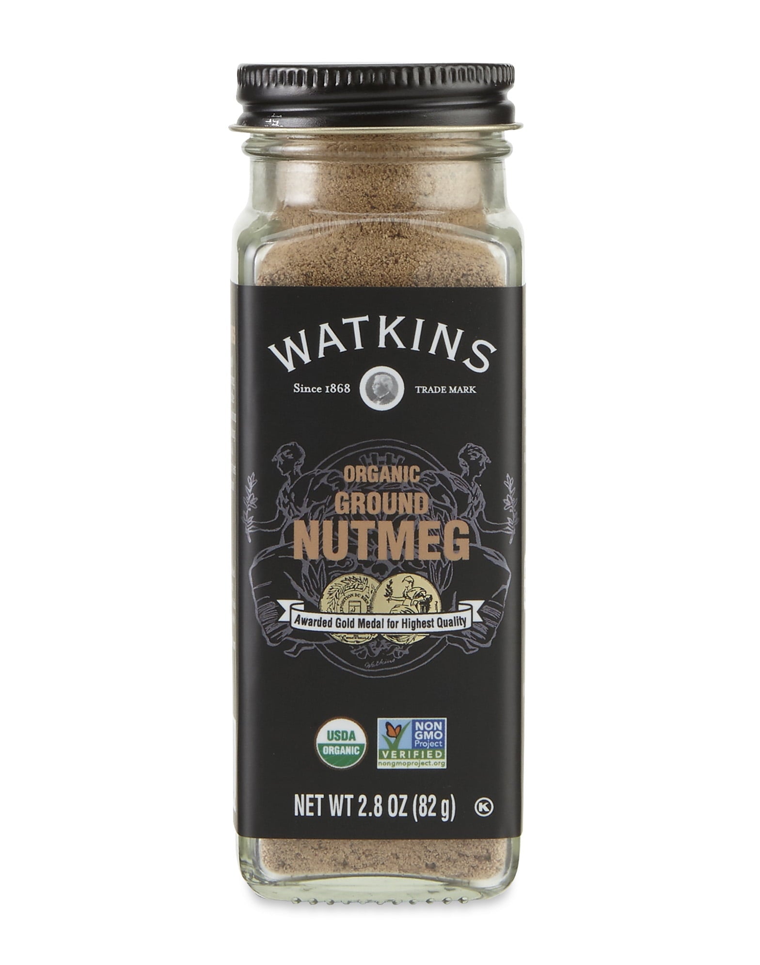 Watkins Organic Ground Nutmeg Seasoning 2.8 Oz Jar