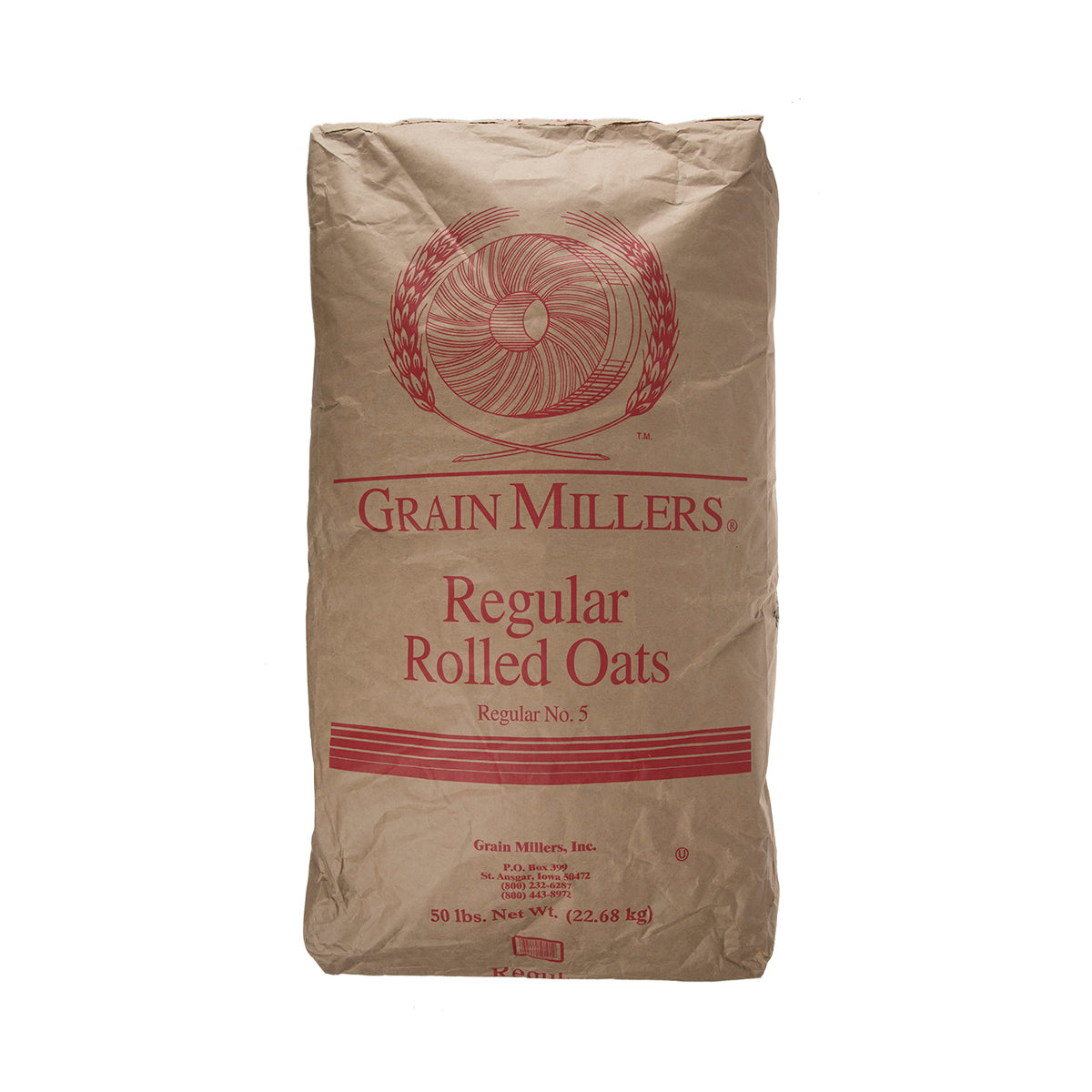 Wholesale Grain Millers Rolled Oats-50 LB Bulk