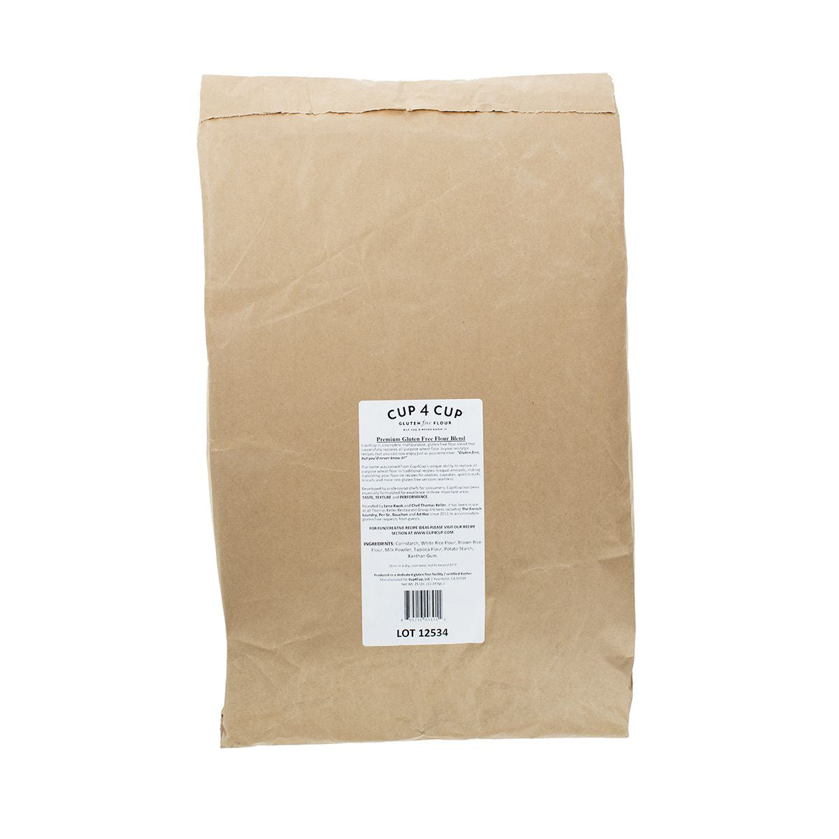 Wholesale Cup4Cup Gluten Free Multipurpose Flour-25 LB Bulk